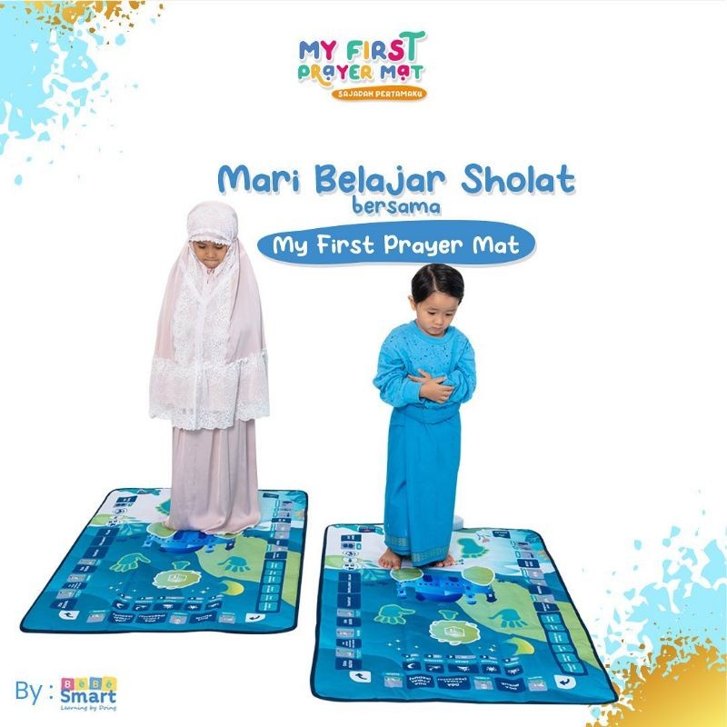 Makassar ! My First Prayer Mat Bebe Smart Sajadah Anak