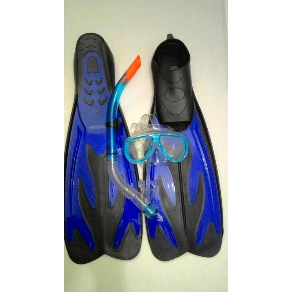 PAKET SNORKEL + FIN KAKI KATAK - MERK SEAL