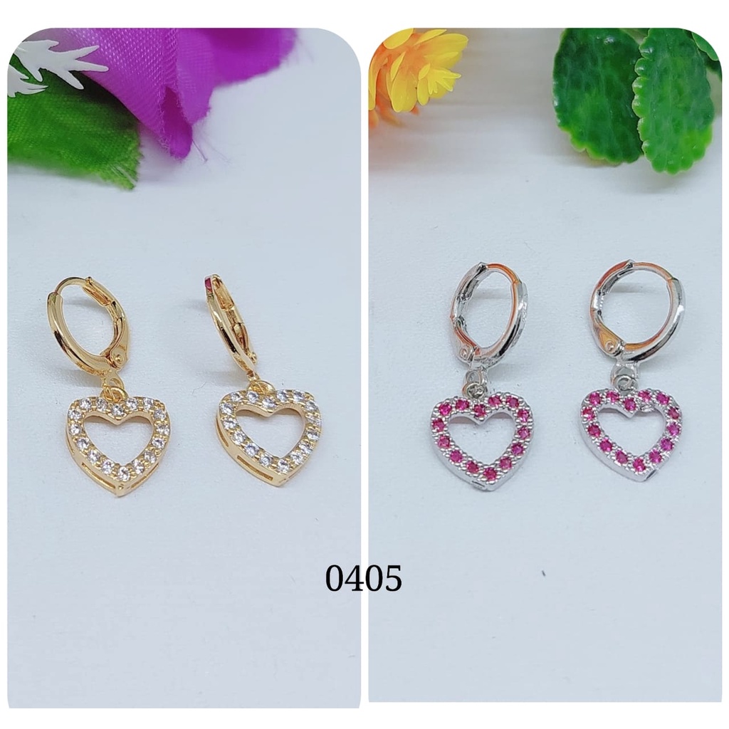 Anting xuping love permata perhiasan fashion 0404-0406