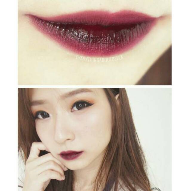 Etude Dear Darling Water Gel Tint BK801 Vampire Red