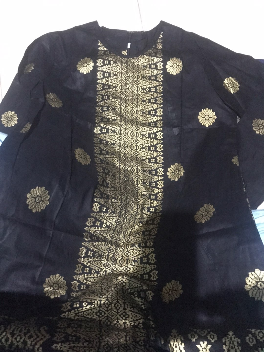 New Tunik Prada Dan Songket Seragam Kantor Sezi S M L Xl Xxl Xxxl Batikpt