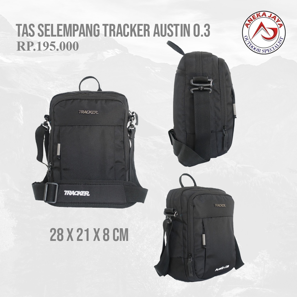 TAS SELEMPANG TRACKER AUSTIN 0.3 TAB 10&quot; + COVER BAG