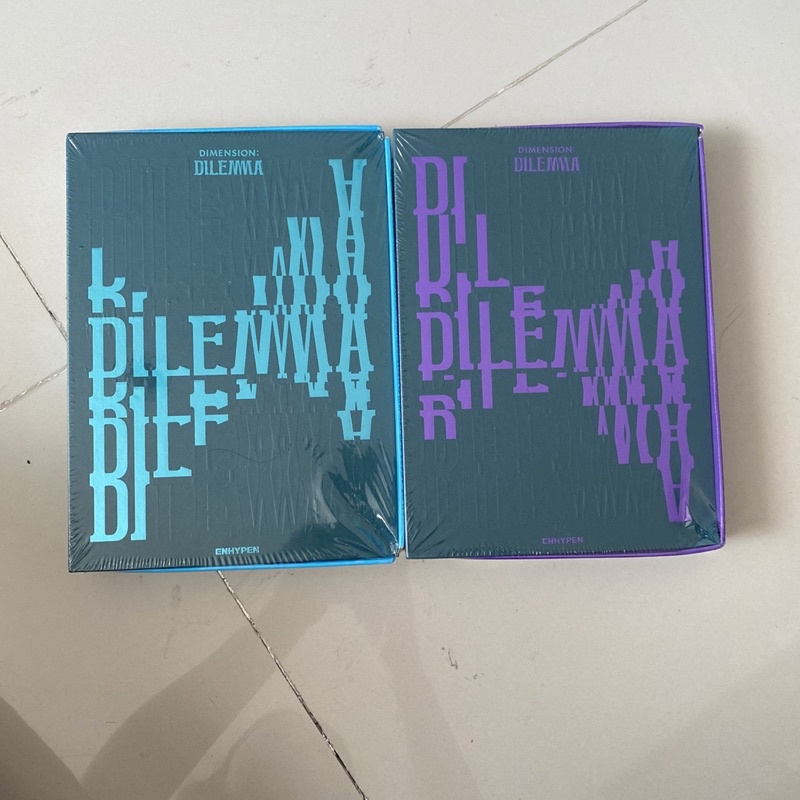 Album Enhypen Dimenssion : Dilemma Sealed Damage + POB Weverse