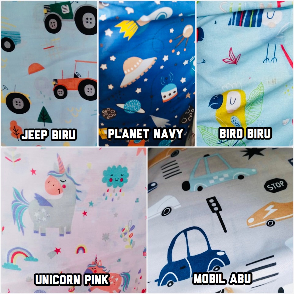 Gendongan Bayi Cukin Karakter Motif / Jarik Modern Motif