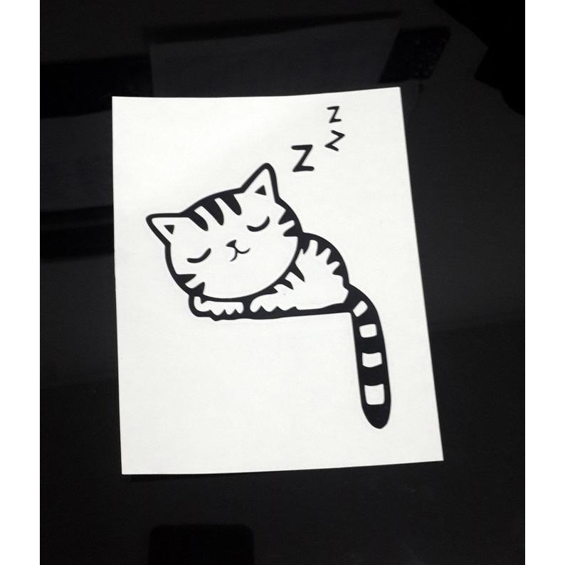 

Stiker Lucu Saklar Lampu Cutting Sticker Sleepy Cat Otop44 Ayo Beli