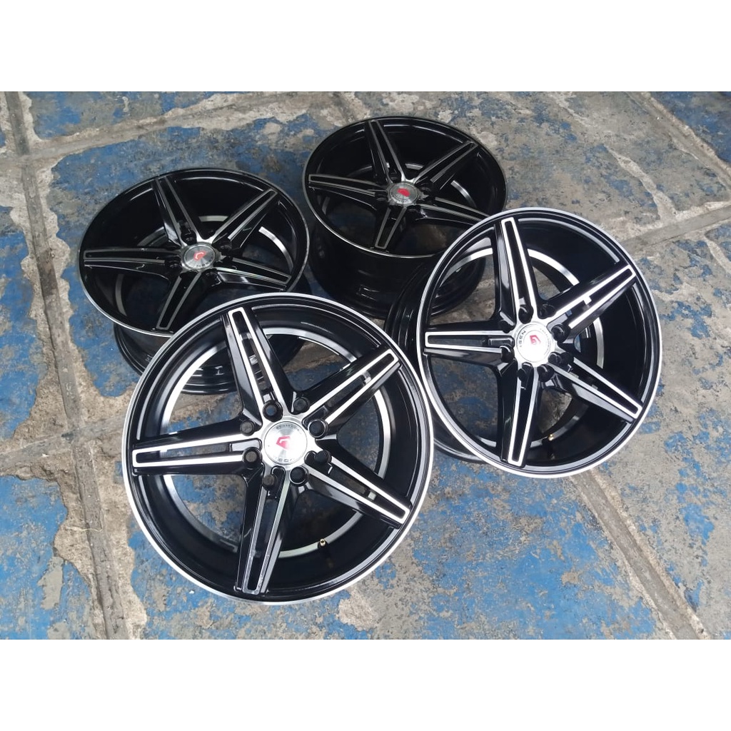 velg seken bekas vosen ring 15x7 pcd 4x100 4x114 seken bekas murah berkualitas