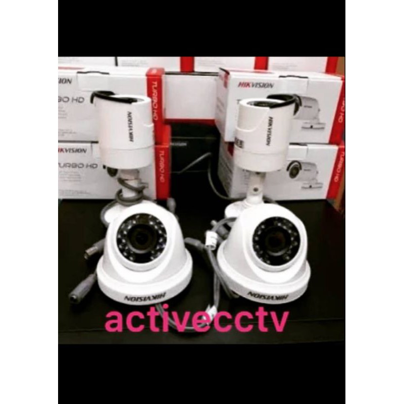 PAKET CCTV HIKVISION 2MP 4 KAMERA 4 CHANNEL DVR HIKVISION 8CH 8CHANEL 1080P