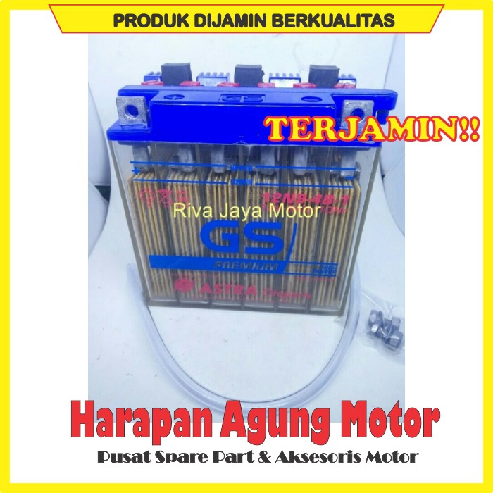 PROMO AKI GS 12N9 4B 1 THUNDER BAJAI BASAH