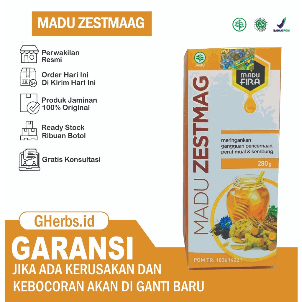 Madu ZestMaag - Madu Lambung