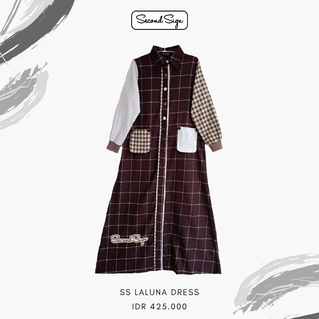 gamis second sign laluna dress