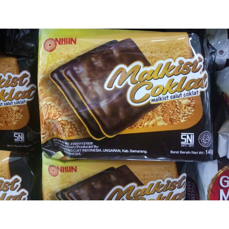 

Nissin Malkist Coklat 140gr