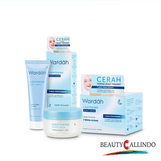 Wardah Lightening Night Cream Advanced Niacinamide 20ml
