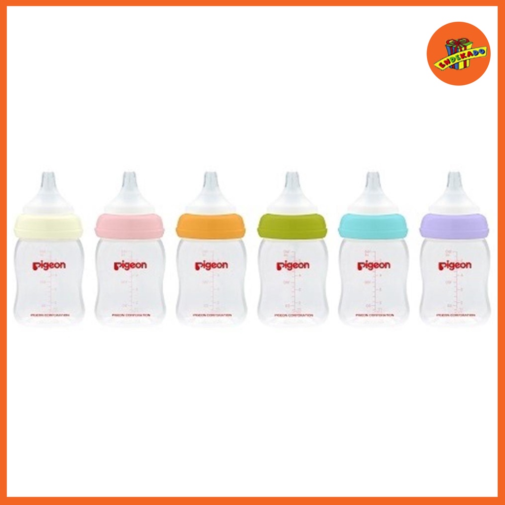 PIGEON BOTOL SUSU SOFT TOUCH WIDE NECK 160ml -Botol Susu