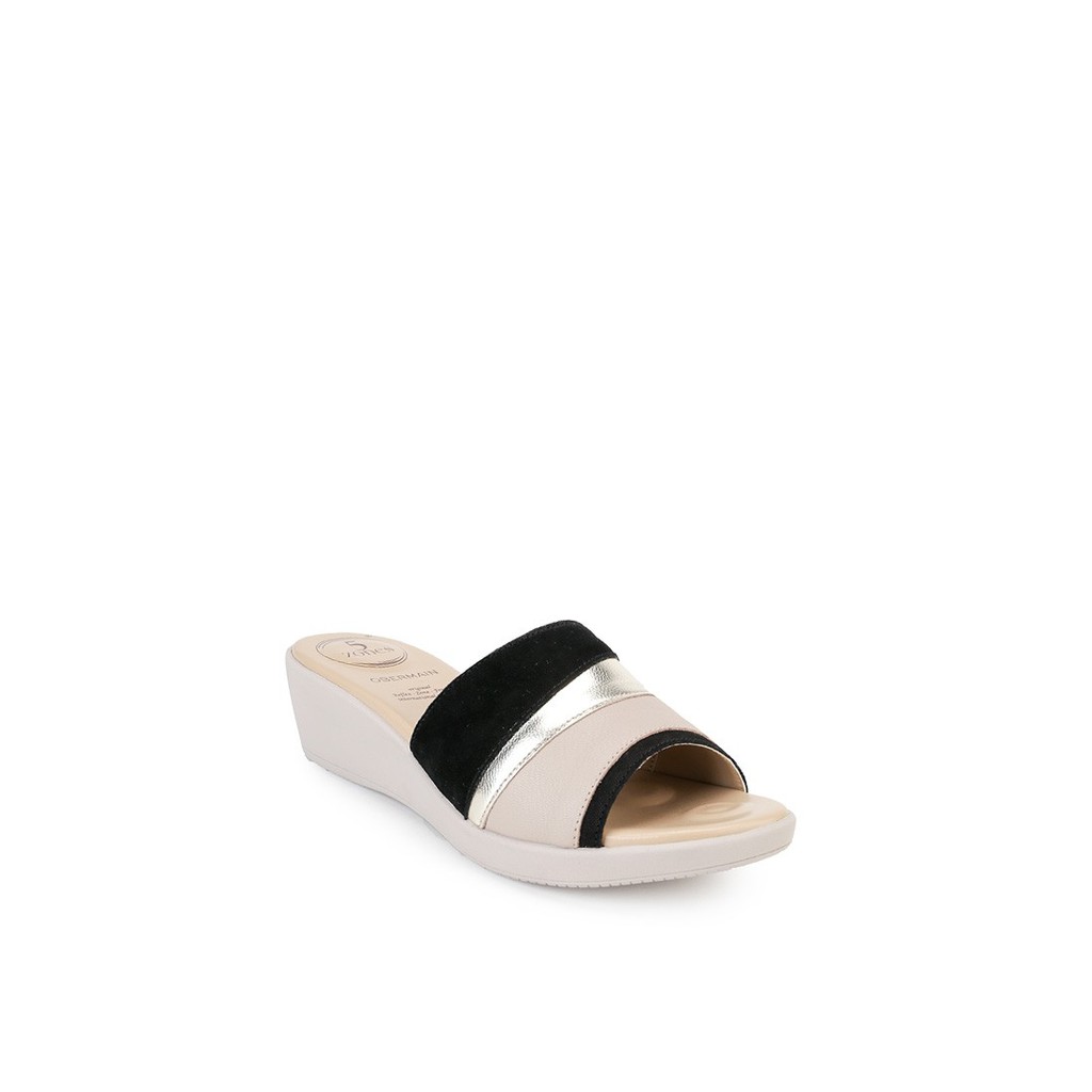 Sandal Obermain Wanita Terbaru Original Sendal E-mia Angelica Black