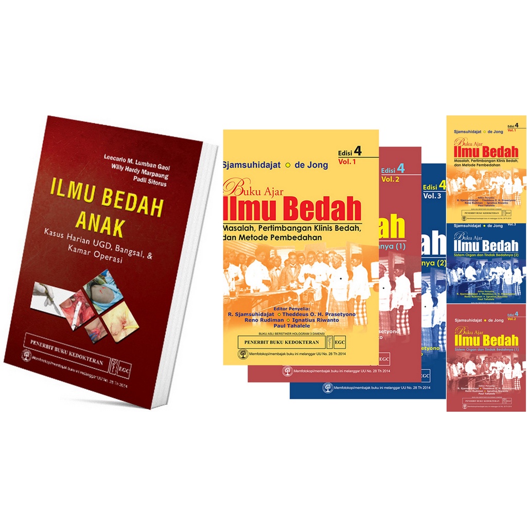 Ilmu Bedah Anak Kasus Harian UGD, Bangsal & Kamar Operasi by dr. Leecarlo M. Lumban  - Buku Ajar Ilm