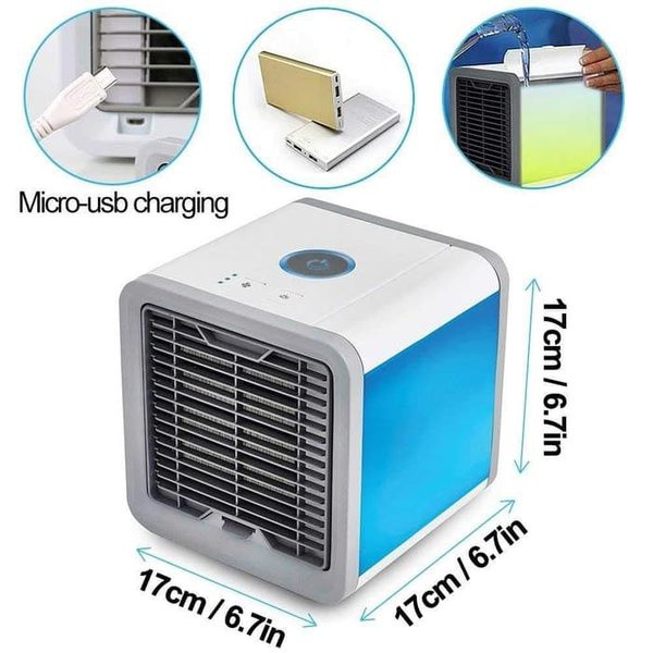 TERBARU MINI AC PORTABLE ARTIC AIR  AC Mini Dingin Pendingin Ruangan 2x Lebih Dingin Air Cooler