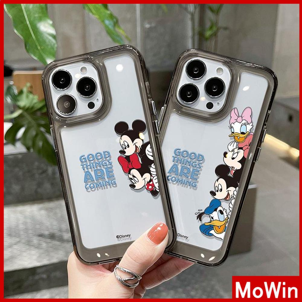 iPhone Case HD Acrylic High Quality Hard Case Clear Case Metal Button Protection Camera Shockproof Cartoon Cute Compatible For iPhone 14 Pro Max 14 Plus 13 Pro Max 12 11 XR 7Plus