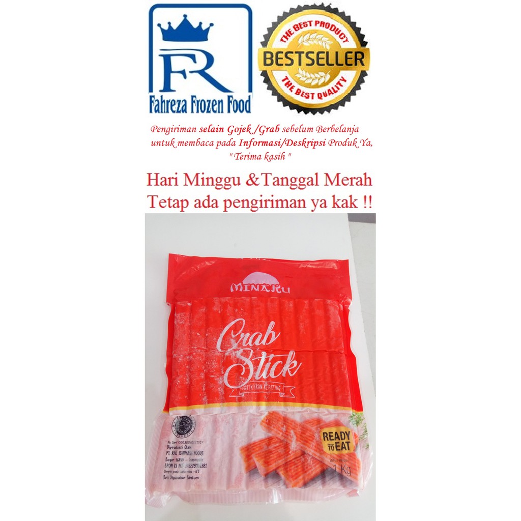 

Minaku Crabstick 1000 Gram Harga Promo