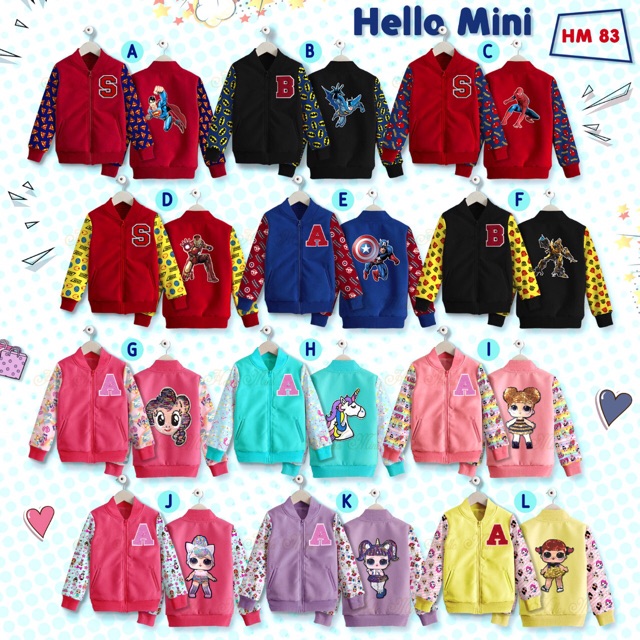 JAKET ANAK HM 83 BOY