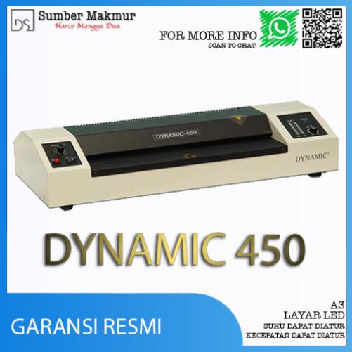

Mesin Laminating Dynamic 450 Plastik Double A3 .