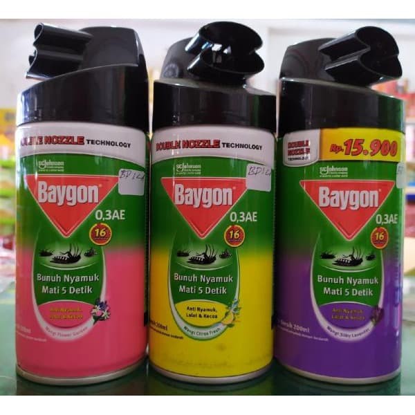 BAYGON SEMPROT 200 ML OBAT NYAMUK AEROSOL SPRAY