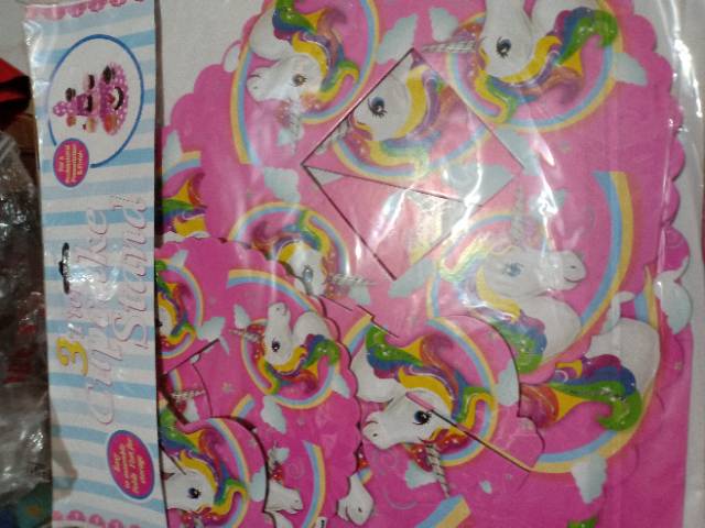 Standing cake/cupcake tier/tatakan kue unicorn/pony/sofia/minnie