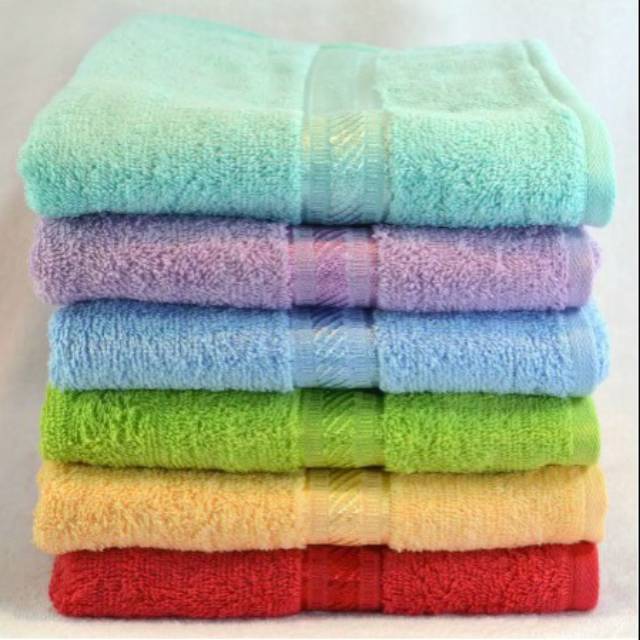 Handuk merah putih 50x100