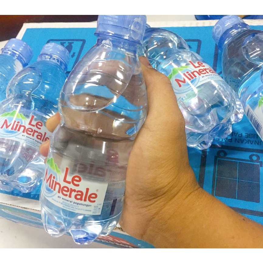 Le Minerale 330 ml |Air Mineral Praktis - Pilih Varian Botol atau Dus