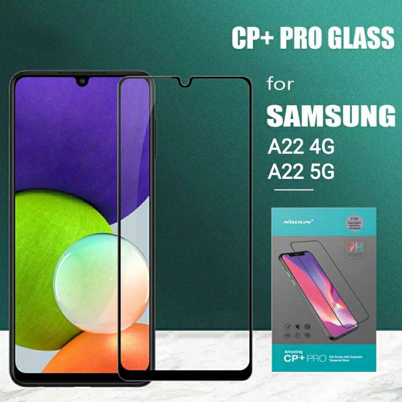 Tempered Glass Samsung Galaxy A22 A32 A52 A52s A72 A33 A53 A73 S21 FE 4G 5G Amazing CP+Pro Original