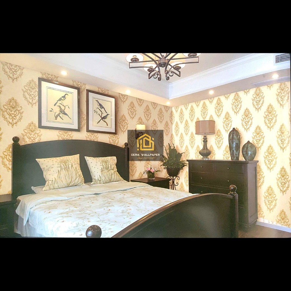 Wallpaper Dinding Motif Batik Rona E0101 - E0109