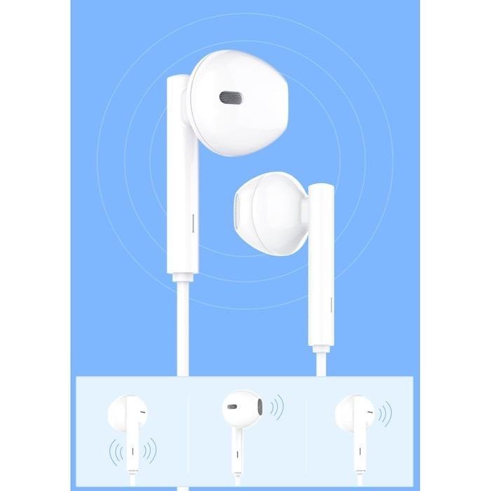 Headset Type C Merek Resong Headset HD Sound Bass Earphones With Microphone For Type C - Model WE5