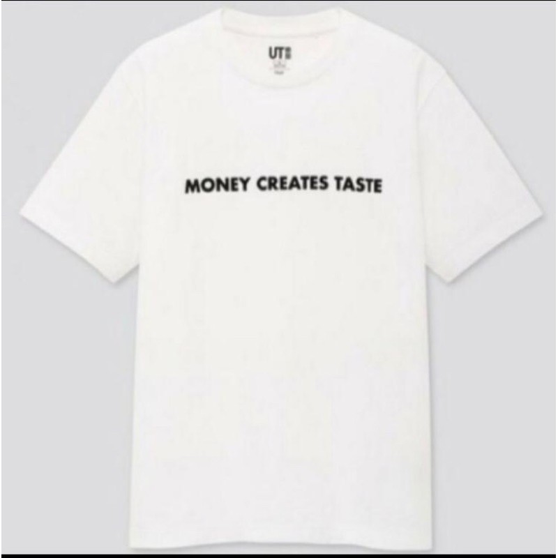 BAJU KAOS TSHIRT PRIA WANITA FASHION DISTRO KATA KATA LUCU MONEY CREATES TASTE