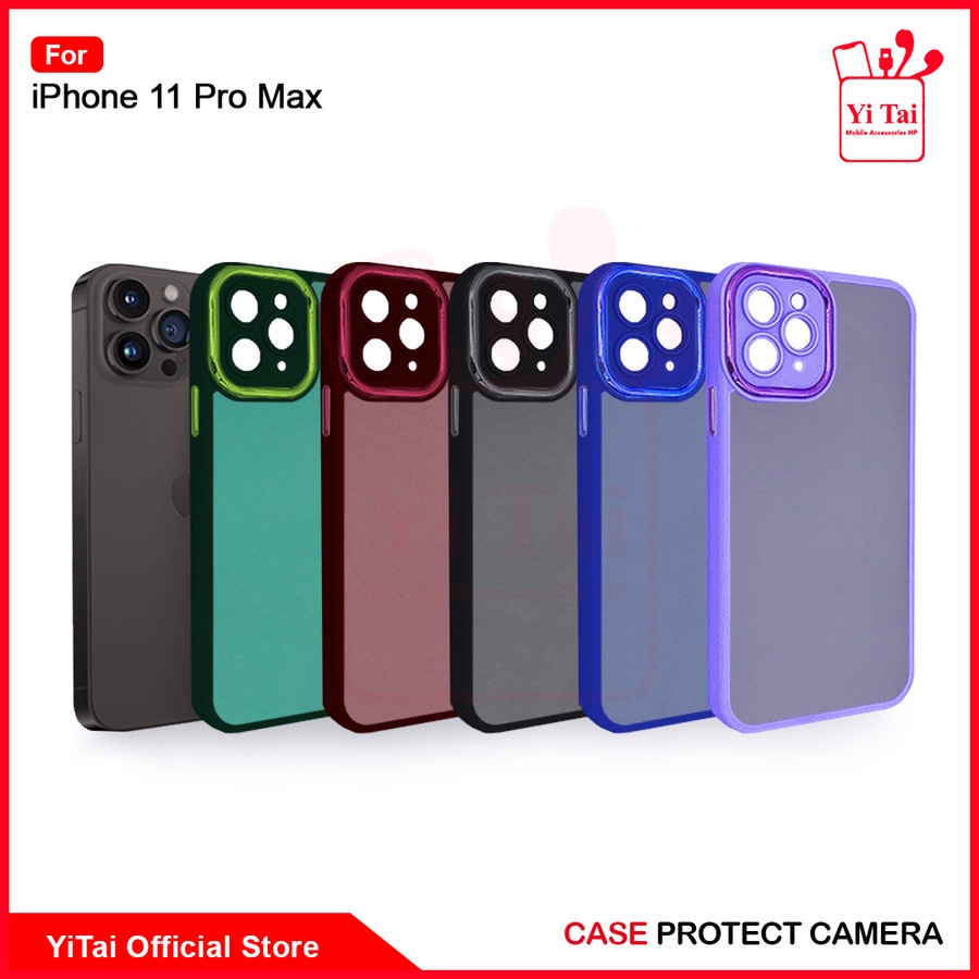 YC02 CASE YI TAI PROTECT KAMERA FOR APPLE 11 PRO 11PRO MAX 12 12PRO MAX - BDC