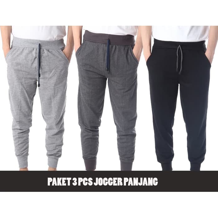 JGP 032 PANJANG Celana Joger Jogger Pants Nike FC Sweatpants Training  X1G8  [Paket 3 pcs] Celan
