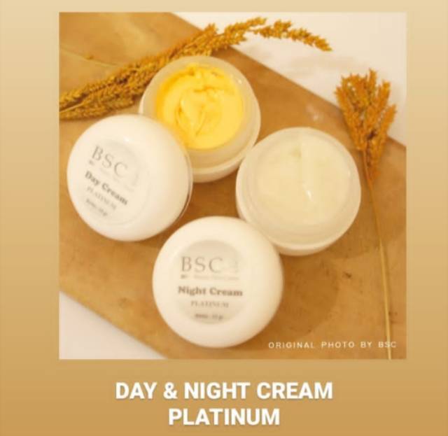 Day cream dan night cream bsc platinum