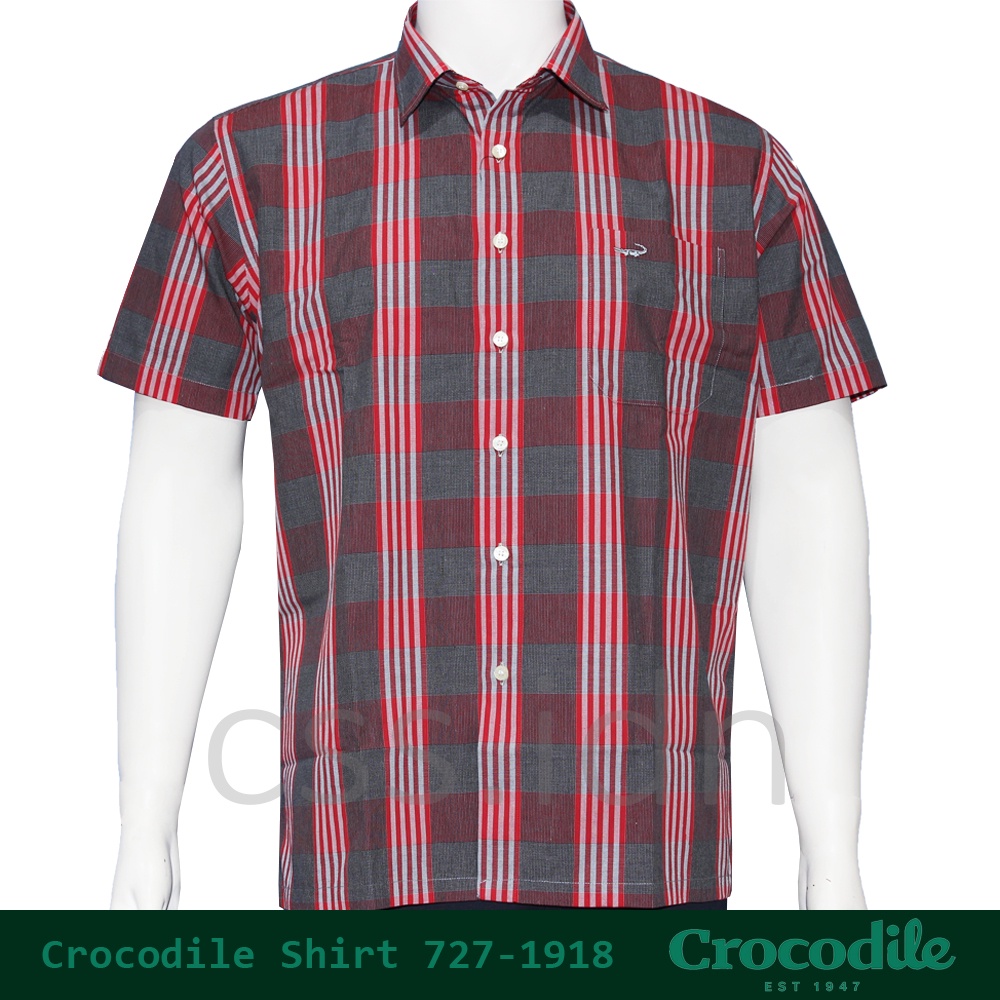 Kemeja Pria Lengan Pendek Crocodile 727-1918