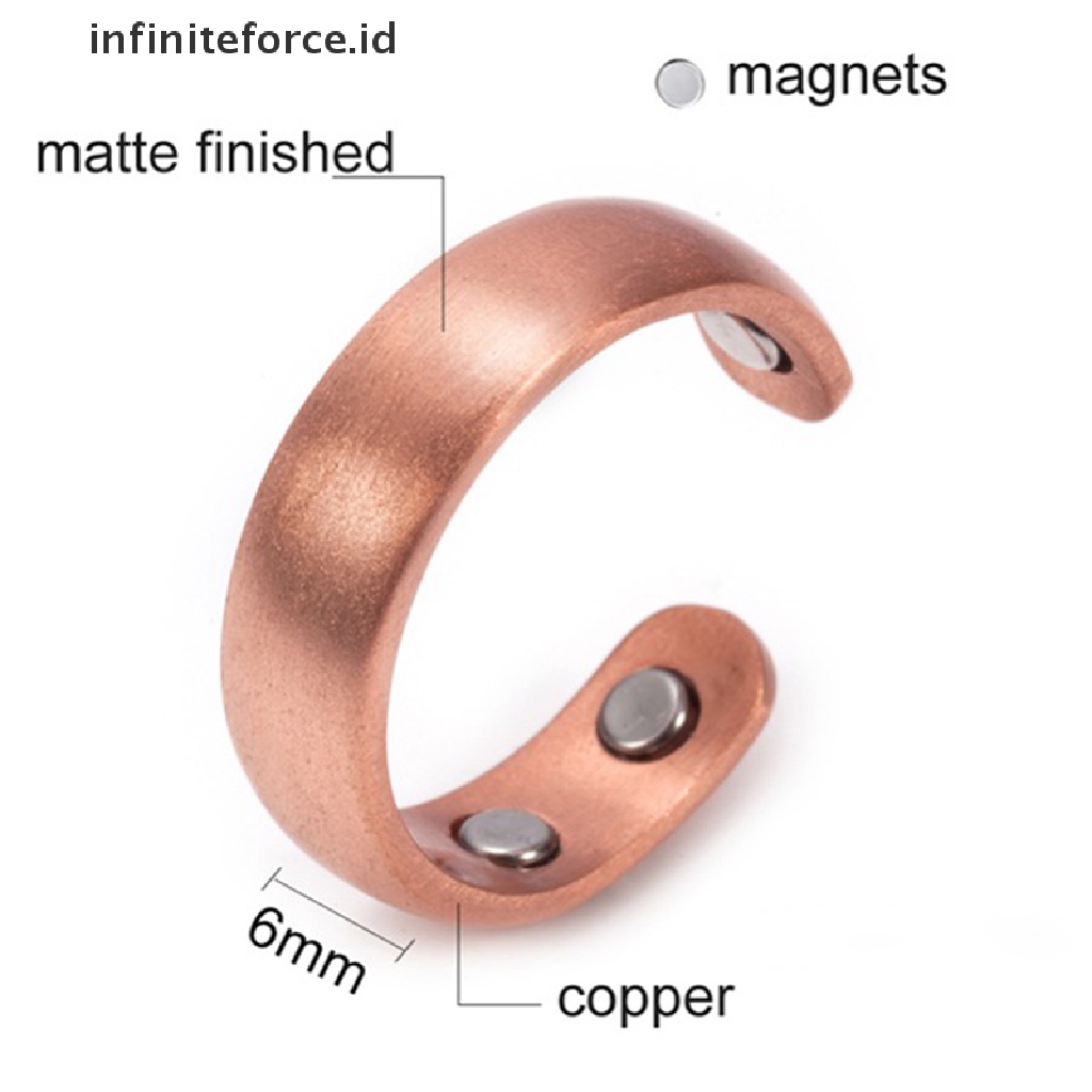 (Infiniteforce.Id) Cincin Terapi Akupresur Magnetik Untuk Kesehatan (Id)