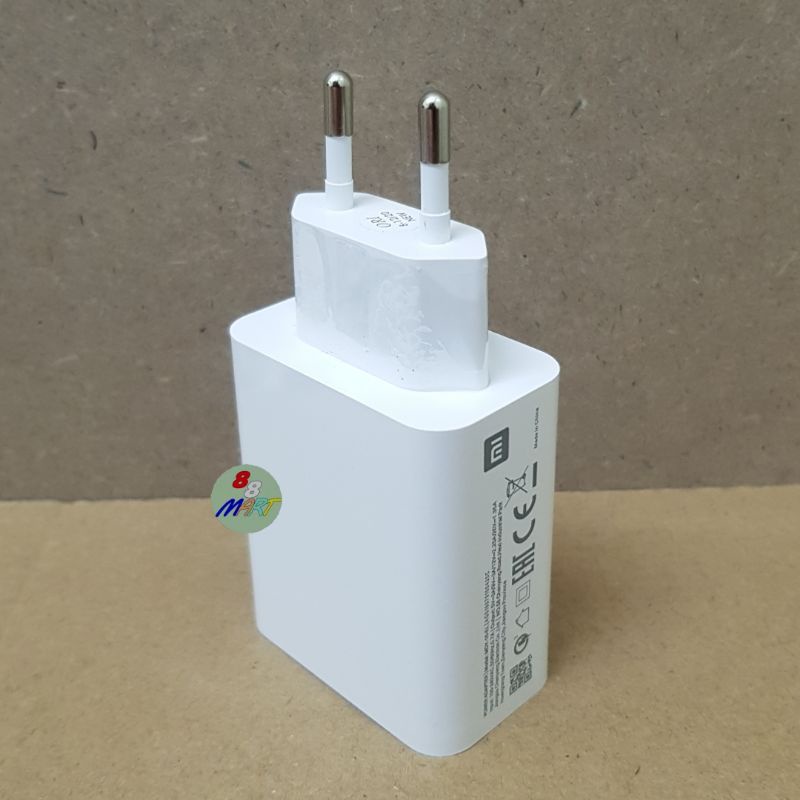 Adaptor Kepala Charger Xiaomi Mi9 Mi 9 Fast Charging 27W Original