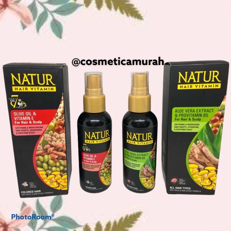 [ 80 ml ] natur hair vitamin // vitamin rambut natur