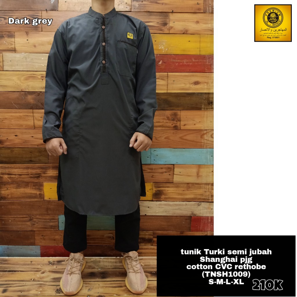 Busana Al Amwa Pria Pria Dewasa Lengan Panjang - Tunik Pria Dewasa Lengan Panjang