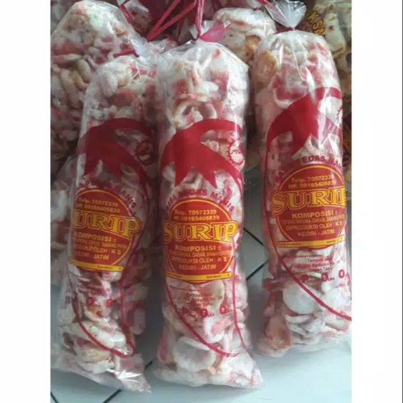 

Krupuk Upil Rasa Pedas Manis Asli Kota Kediri
