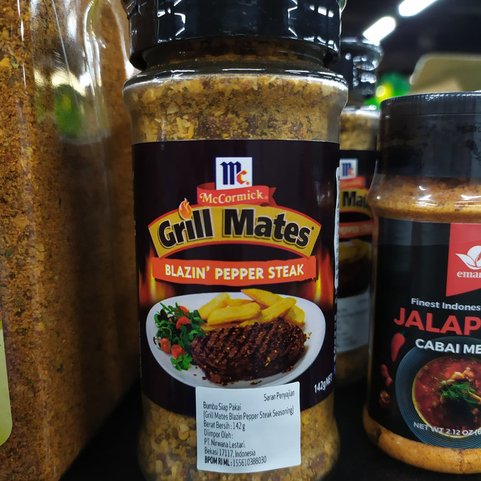 

McCormick Grill Mates Blazin Pepper Steak Seasoning 142gram