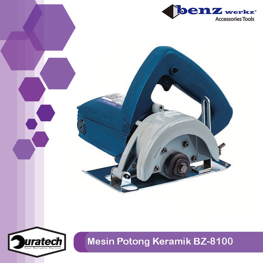 Promo Benz Werkz Mesin Potong Keramik Granit 4 Inch / Electric Marble Cutter 4Inch Benz 800 Watt