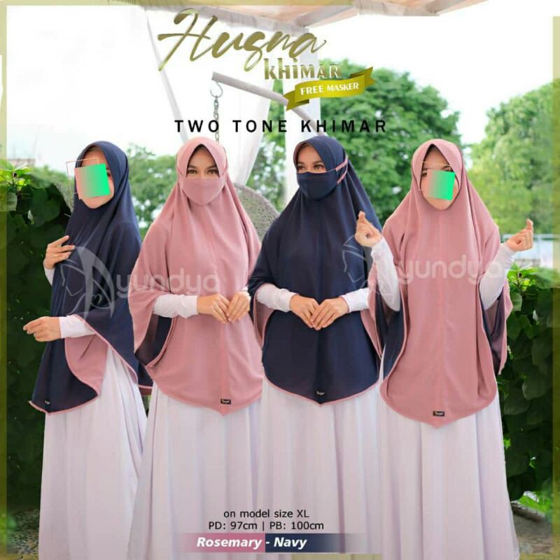 Husna Khimar / Khimar bolak balik by Ayundya