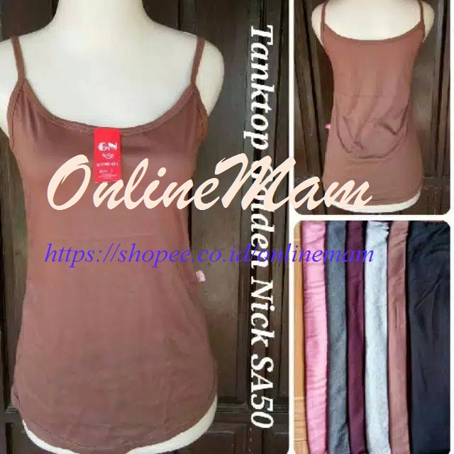 Tank Top Wanita Golden Nick SA 50 / Singlet Tanktop Kaos Dalam Perempuan Cewek SA50