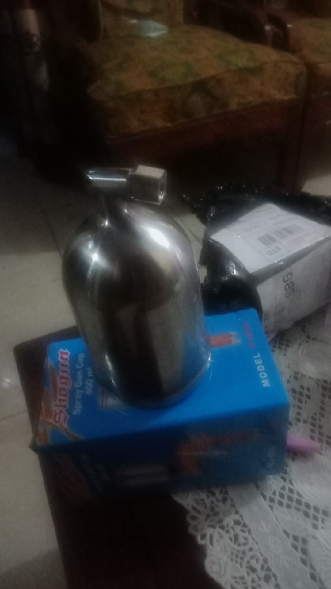 Tabung Spray Gun Shogun F100g 400ml /spray Gun Cup 400ml