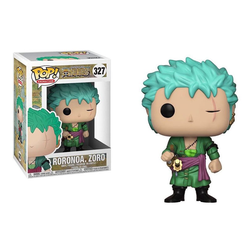 Funko pop Mainan Action figure Karakter anime ONE PIECE Zoro Luffy Law chopper