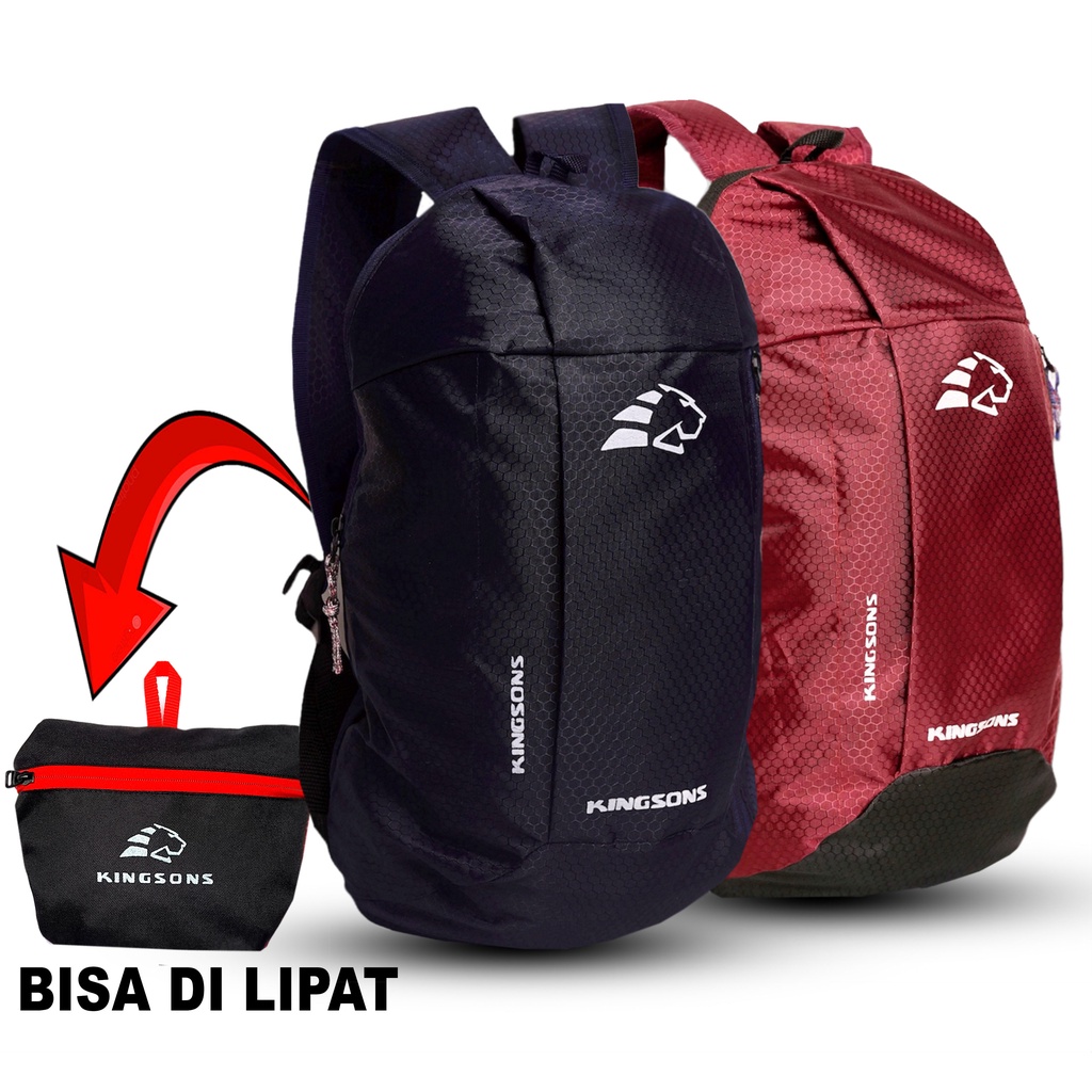 Tas Ransel Lipat Waterproof Backpack Anti Air Backpack Lipat Tas Sport Tas Olahraga Tas Ransel futsal Tas Traveling