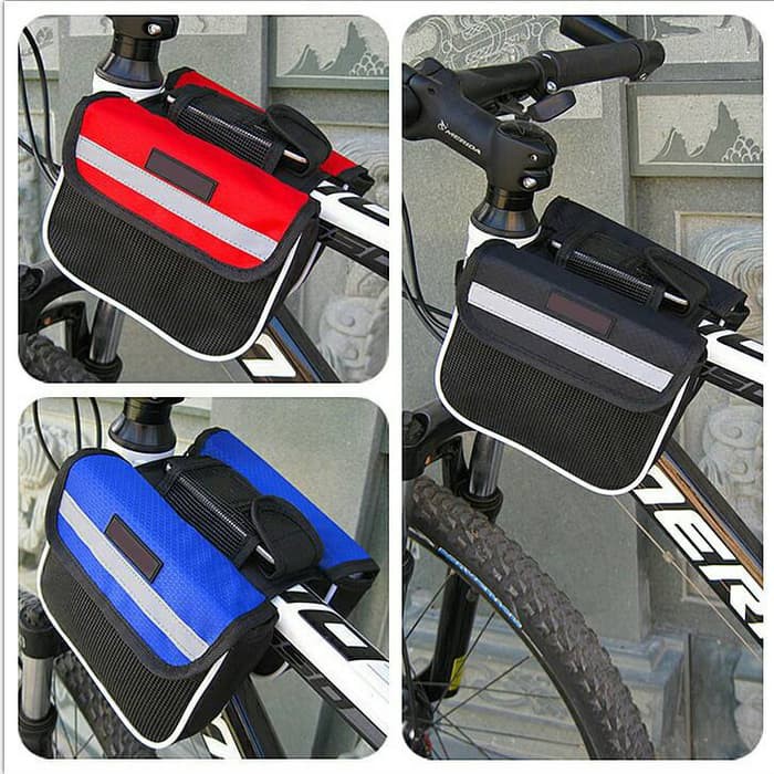 puserba - Tas Organizer Sepeda Frame Double Bag