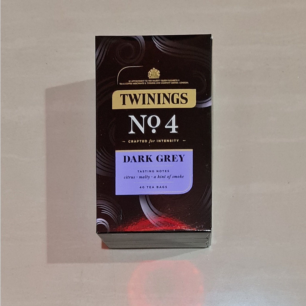 

Twinings Black Tea No.4 Dark Grey Crafter For Intersity 40 x 2 Gram